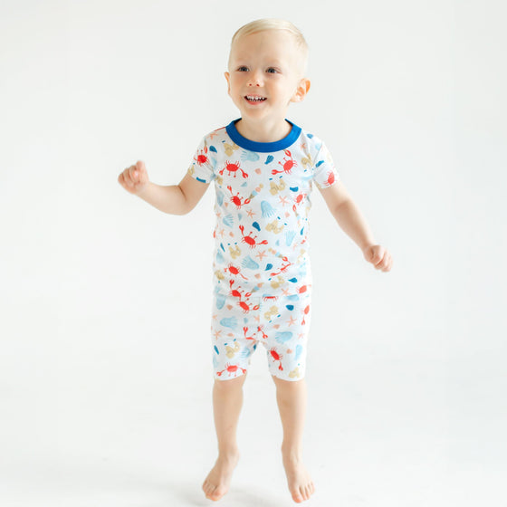 Coastal Cutie Short Pajamas - Magnolia BabyShort Pajamas