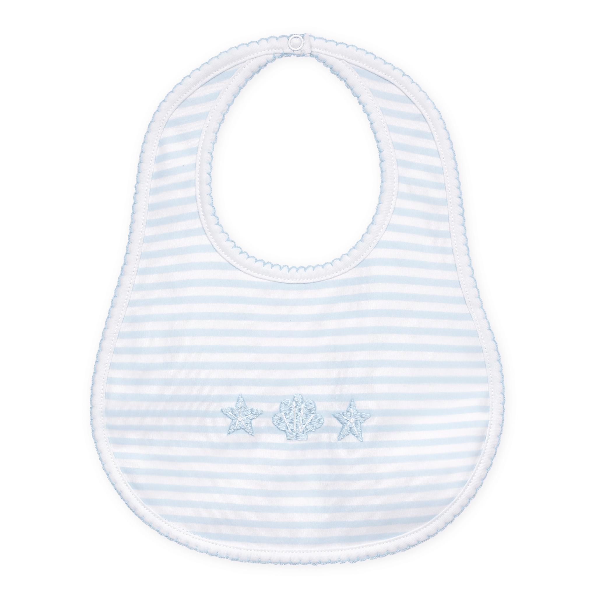 Magnolia Baby_Coastal Treasures Bib - Light Blue_1
