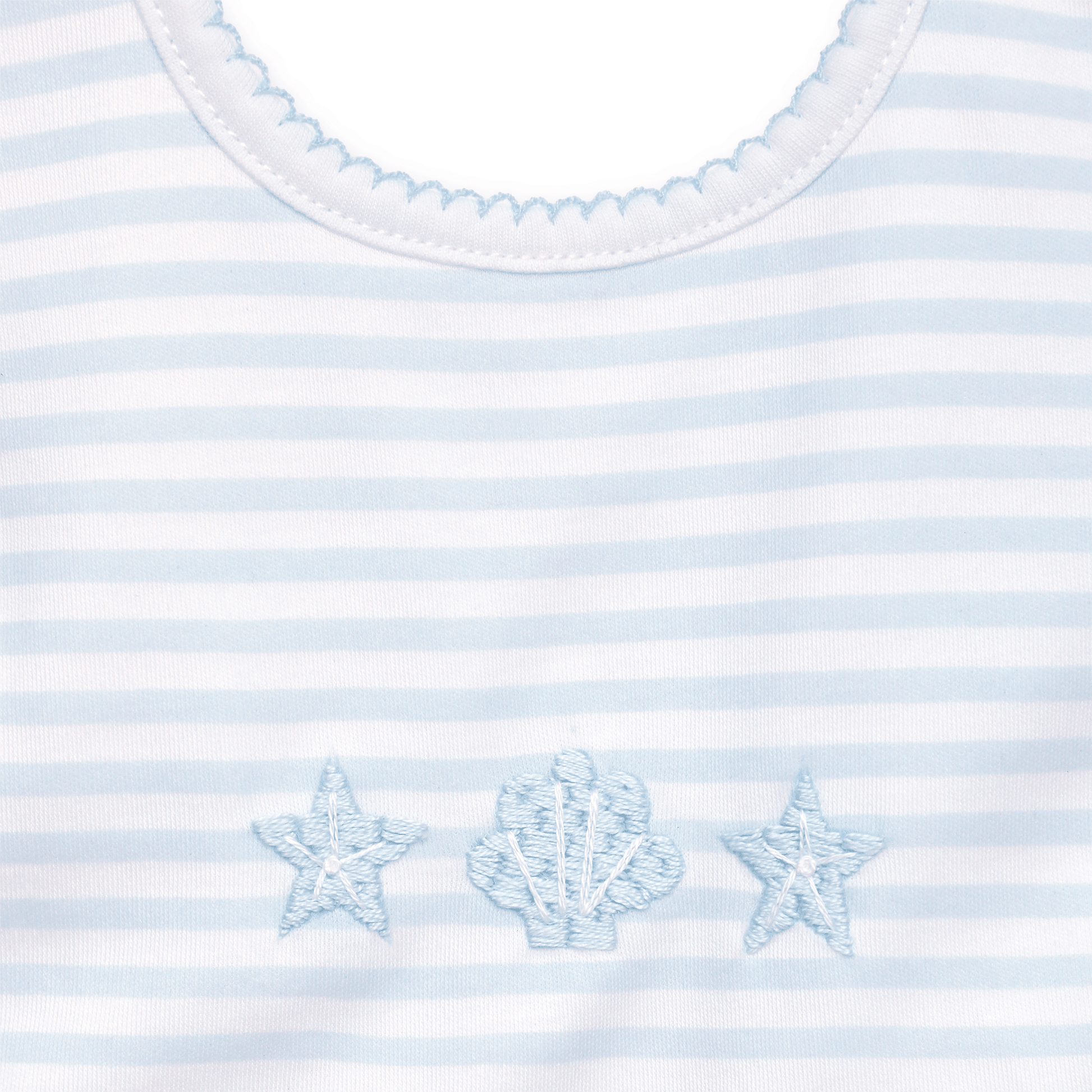 Magnolia Baby_Coastal Treasures Bib - Light Blue_3