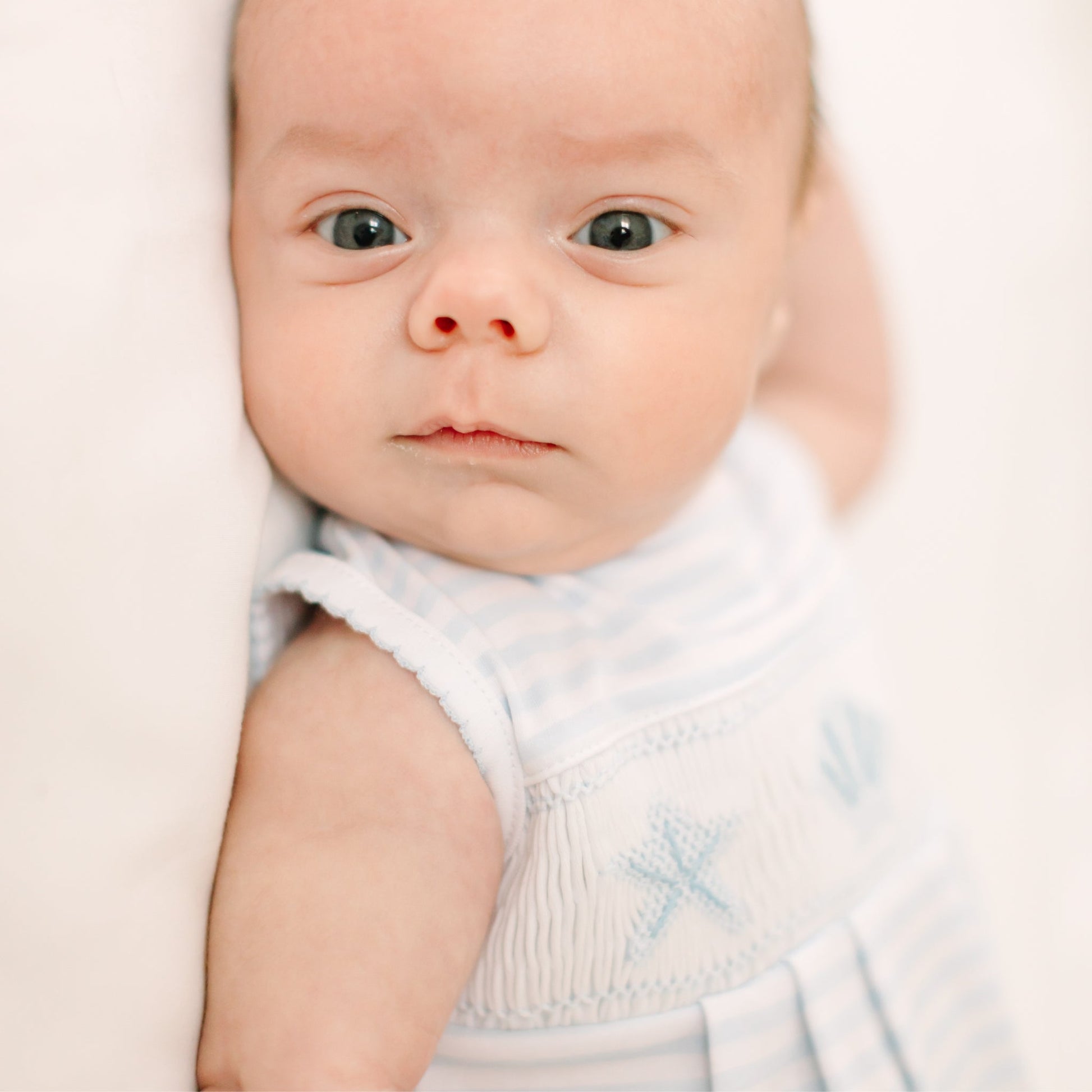 Magnolia Baby_Coastal Treasures Smocked Bubble - Light Blue_3