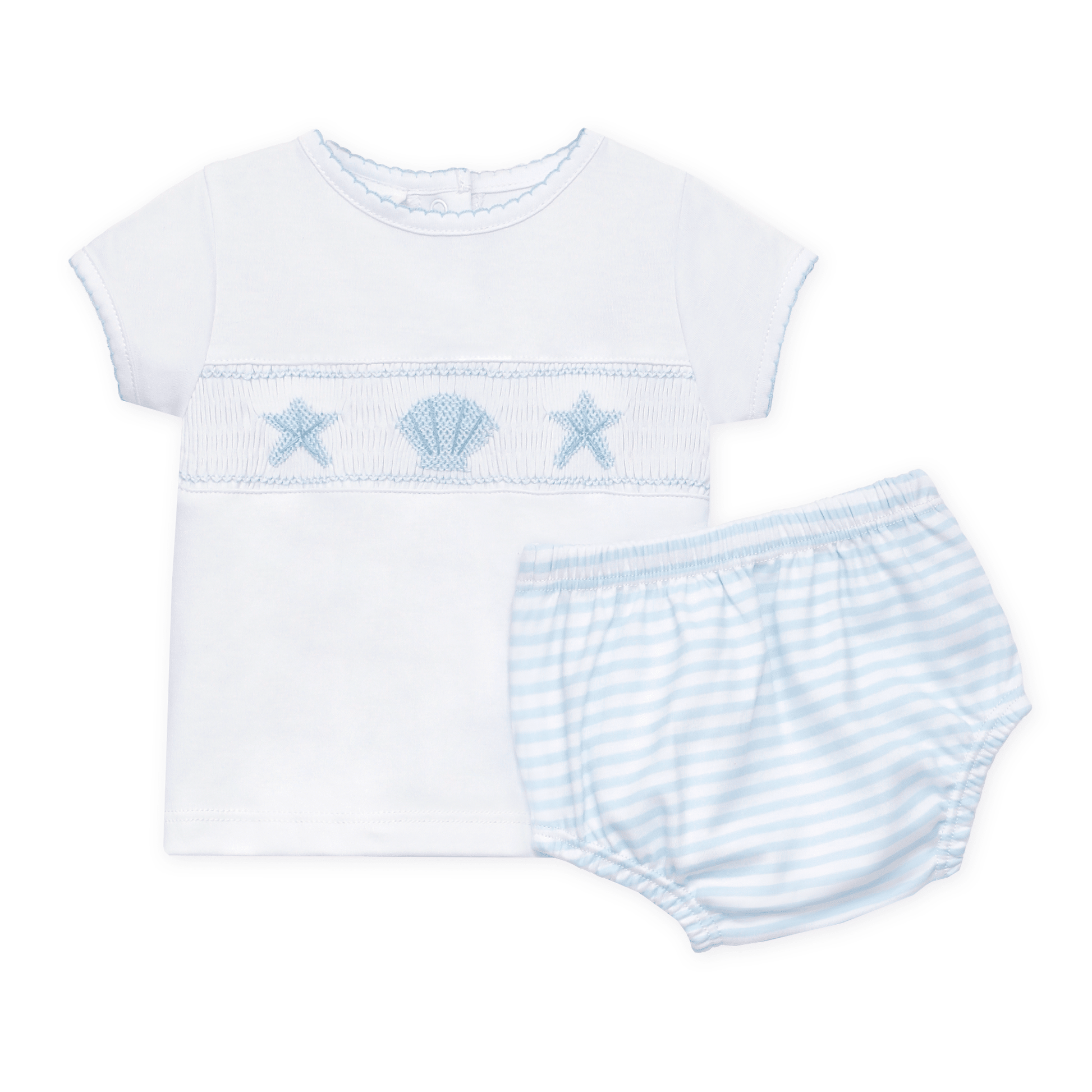 Magnolia Baby_Coastal Treasures Smocked Diaper Cover Set - Light Blue_8