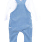 Comfy Cord Overall Set - Blue - Magnolia BabyOveralls