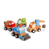 Construction Truck Wind - ups - Magnolia BabyWooden Toy