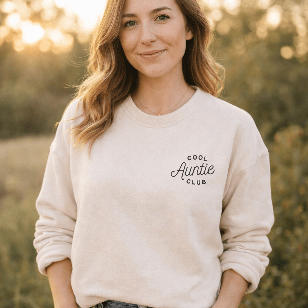 Cool Auntie Club Sweatshirt - Magnolia BabySweatshirt