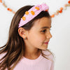 Coquette Pumpkin Gemstone Headband - Magnolia BabyHeadband