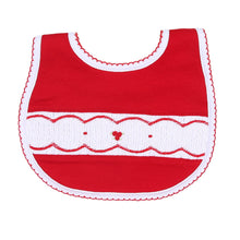  Cora and Cooper Girl Smocked Bib - Magnolia BabyBib