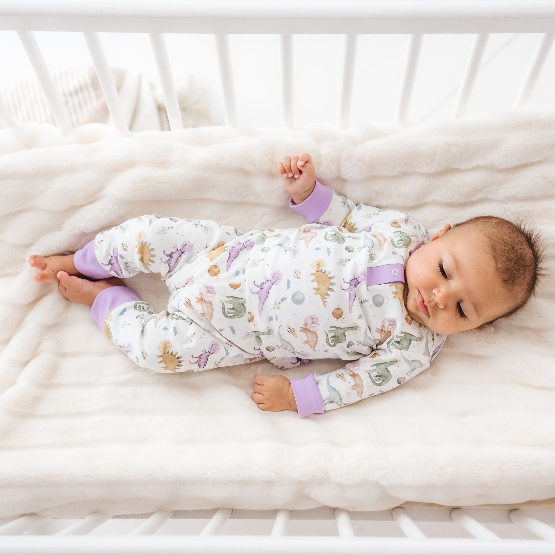 Cosmic Dinos 2 pc Pant Set - Wisteria - Magnolia Baby2pc Pant Set