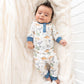 Cosmic Dinos 2pc Pant Set - Cobalt Blue - Magnolia Baby2pc Pant Set