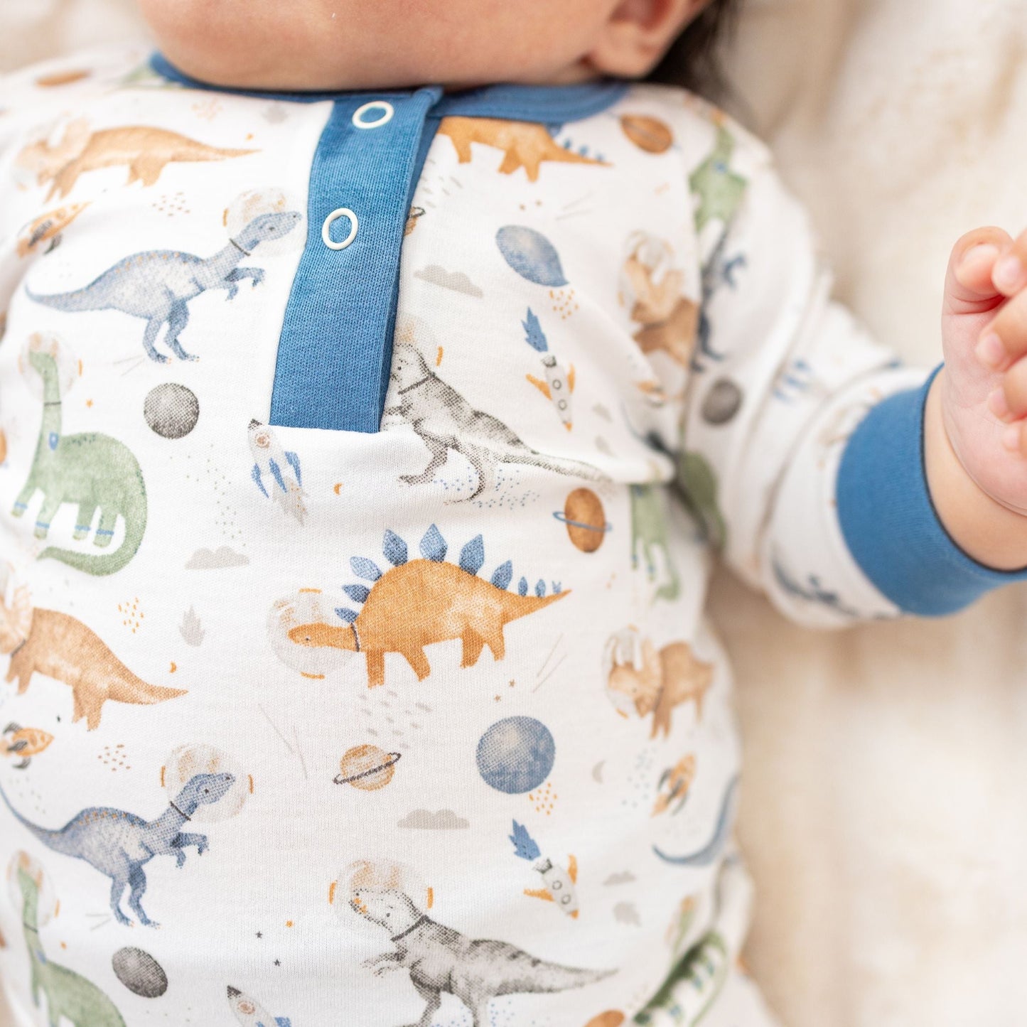 Cosmic Dinos 2pc Pant Set - Cobalt Blue - Magnolia Baby2pc Pant Set