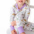 Cosmic Dinos Long Pajamas - Wisteria - Magnolia BabyLong Pajamas