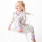 Cosmic Dinos Long Pajamas - Wisteria - Magnolia BabyLong Pajamas