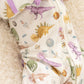 Cosmic Dinos Zip Footie - Wisteria - Magnolia BabyFootie