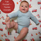 Cotton Muslin Baby Swaddle Blanket - Firehouse Fido - Magnolia BabySwaddle Blanket