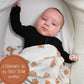 Cotton Muslin Baby Swaddle Blanket - Tigers - Magnolia BabySwaddle Blanket