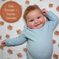 Cotton Muslin Baby Swaddle Blanket - Tigers - Magnolia BabySwaddle Blanket