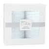 Cotton Muslin Baby Washcloths - White - Pack of 10 - Magnolia BabyBath Accessory