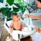 Cotton Muslin Baby Washcloths - White - Pack of 10 - Magnolia BabyBath Accessory