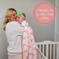 LollyBanks_Cotton Muslin Swaddle Blanket - Beautiful Bows_7