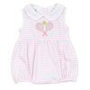 Courtside Cuties Applique Collared Bubble - Pink - Magnolia BabyBubble