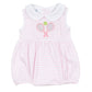 Courtside Cuties Applique Collared Bubble - Pink - Magnolia BabyBubble