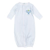 Courtside Cuties Applique Converter - Light Blue - Magnolia BabyConverter Gown