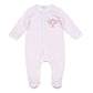 Courtside Cuties Applique Footie - Pink - Magnolia BabyFootie