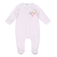  Courtside Cuties Applique Footie - Pink - Magnolia BabyFootie