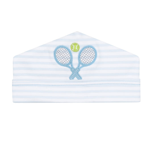 Courtside Cuties Applique Hat - Light Blue - Magnolia BabyHat