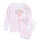 Courtside Cuties Applique Long Pajamas - Pink - Magnolia BabyLong Pajamas