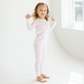 Courtside Cuties Applique Long Pajamas - Pink - Magnolia BabyLong Pajamas