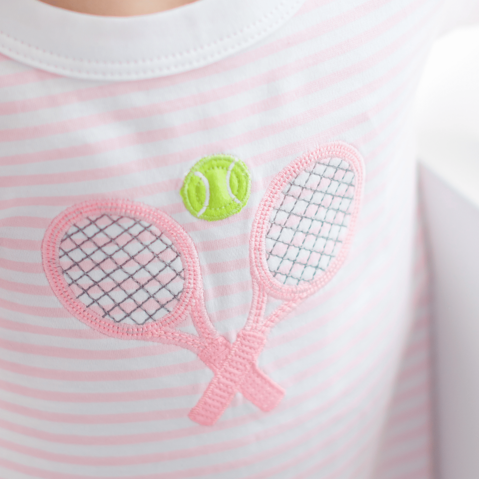 Courtside Cuties Applique Nightdress - Pink - Magnolia BabyNightdress