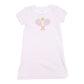 Courtside Cuties Applique Nightdress - Pink - Magnolia BabyNightdress