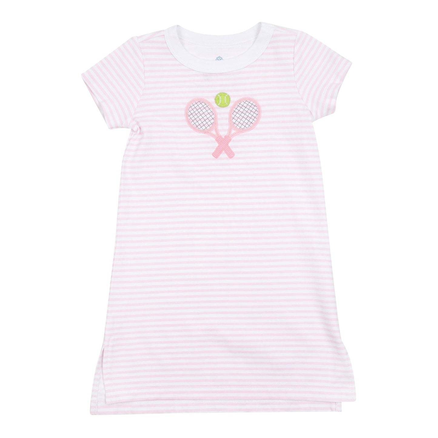 Courtside Cuties Applique Nightdress - Pink - Magnolia BabyNightdress