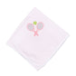 Courtside Cuties Applique Receiving Blanket - Pink - Magnolia BabyReceiving Blanket