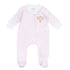 Courtside Cuties Applique Zip Footie - Pink - Magnolia BabyFootie