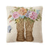 Peking Handicraft_Cowboy Boots & Roses Pillow_1