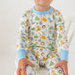 Luna and Arlo_Cowboy Christmas Long Pajamas - Sky_2