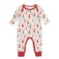 Cozy Christmas Lap Shoulder Romper - Magnolia BabyPlaysuit