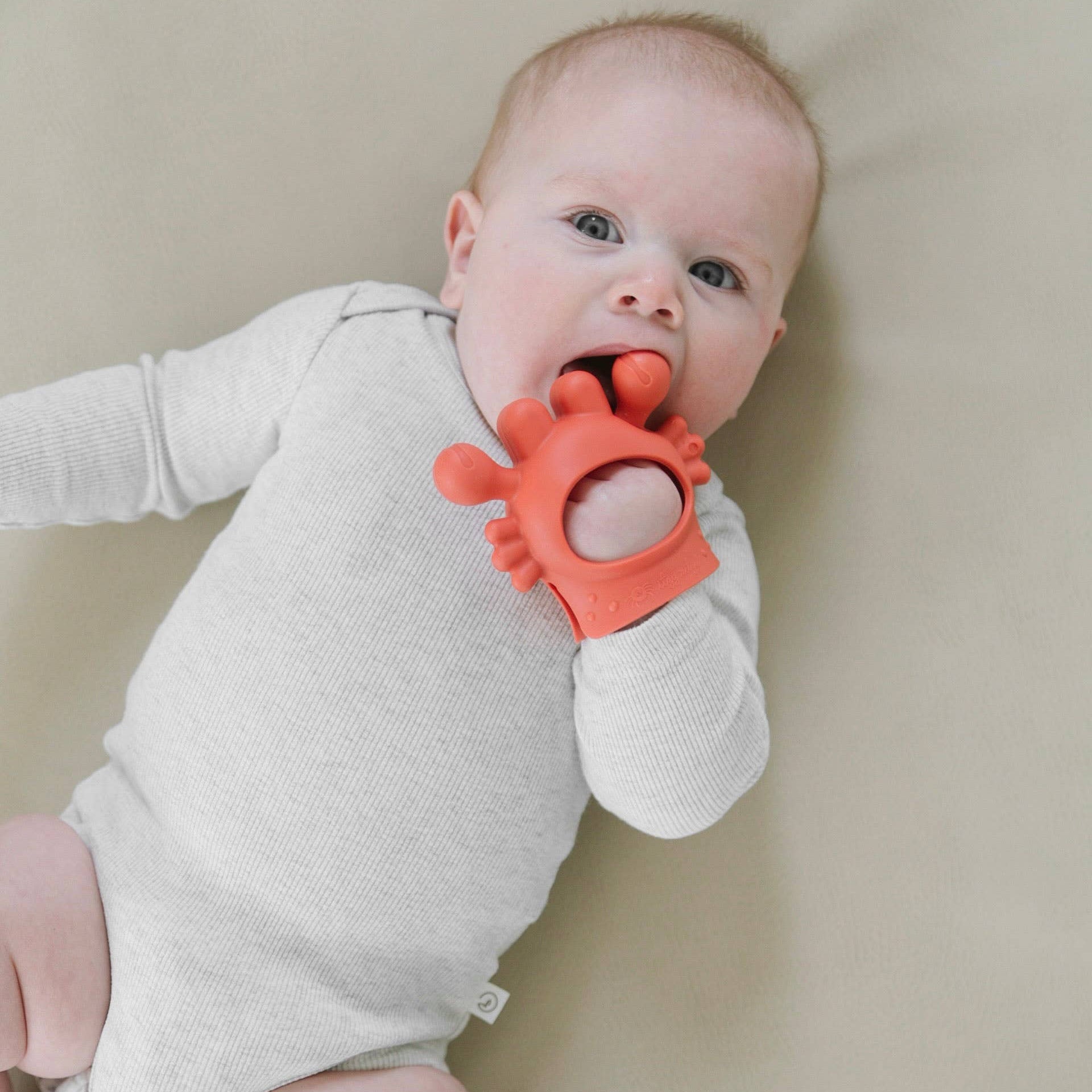 Crab Bitzy Grip™ Teether - Magnolia BabyTeether