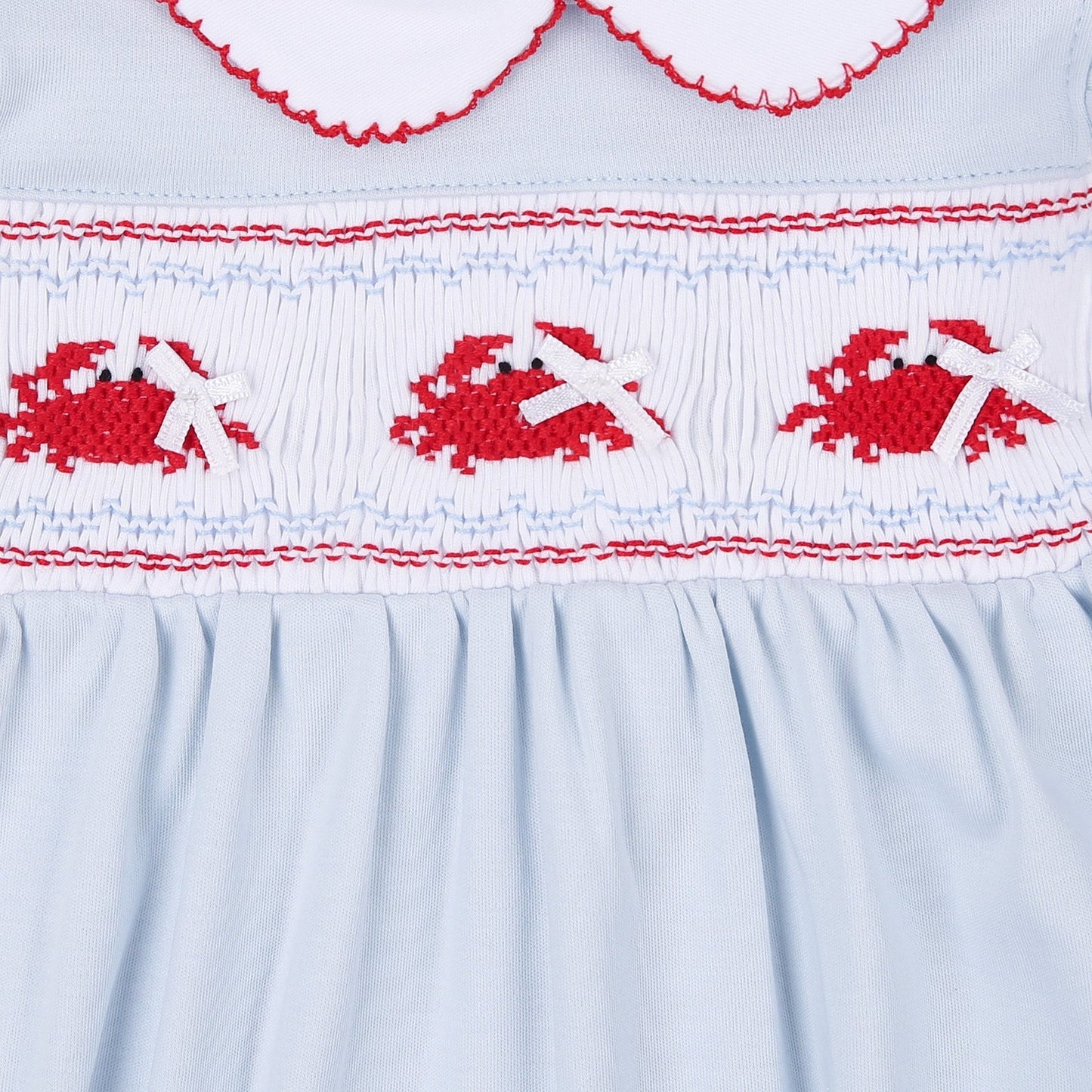 Crab Classics Bishop Flutters Dress - Magnolia BabyDress