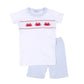 Crab Classics Blue Boy Smocked Short Pajamas - Magnolia BabyShort Pajamas