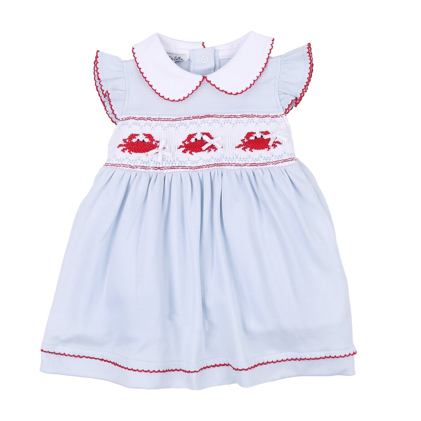 Crab Classics Smocked Dress - Magnolia BabyDress