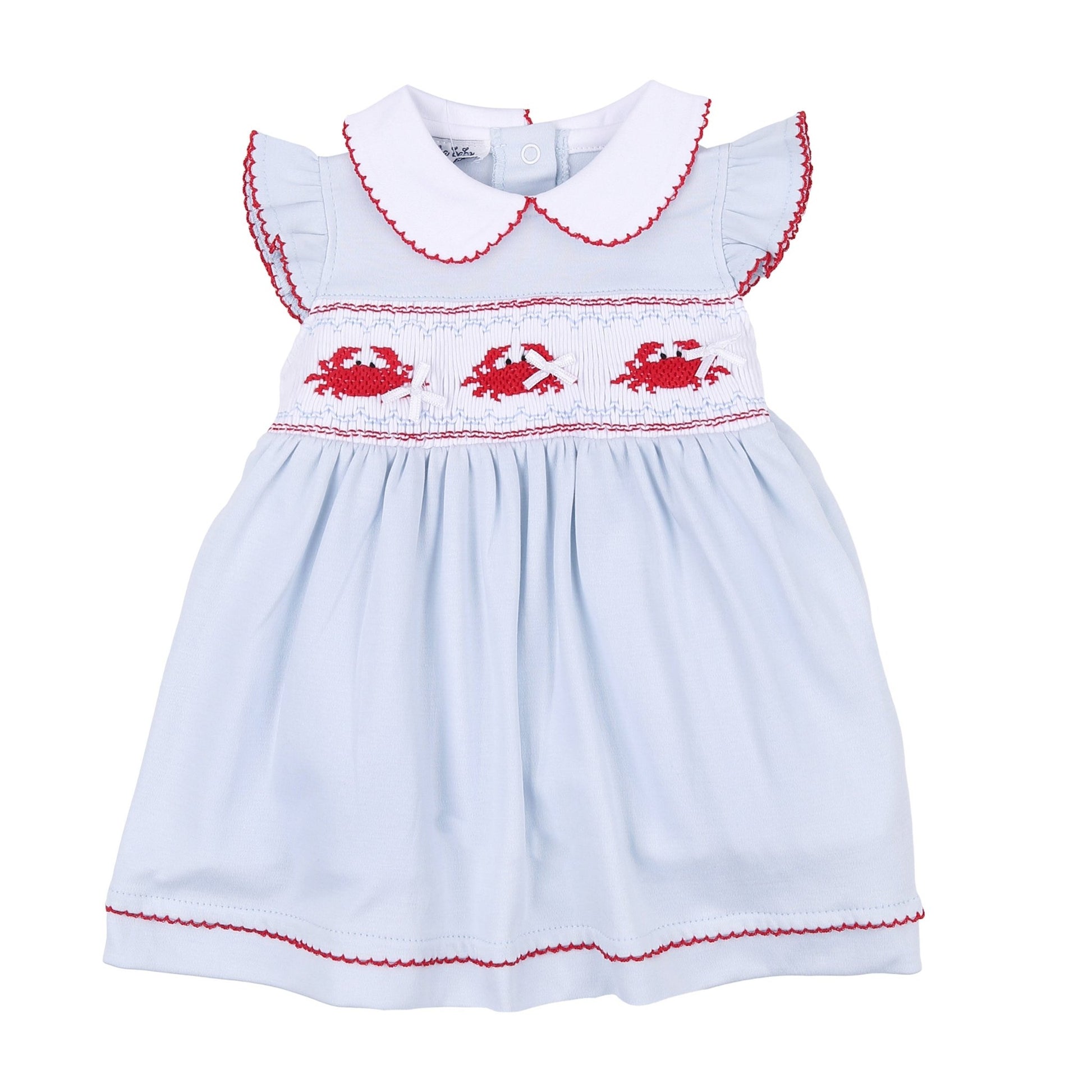 Crab Classics Smocked Dress - Magnolia BabyDress