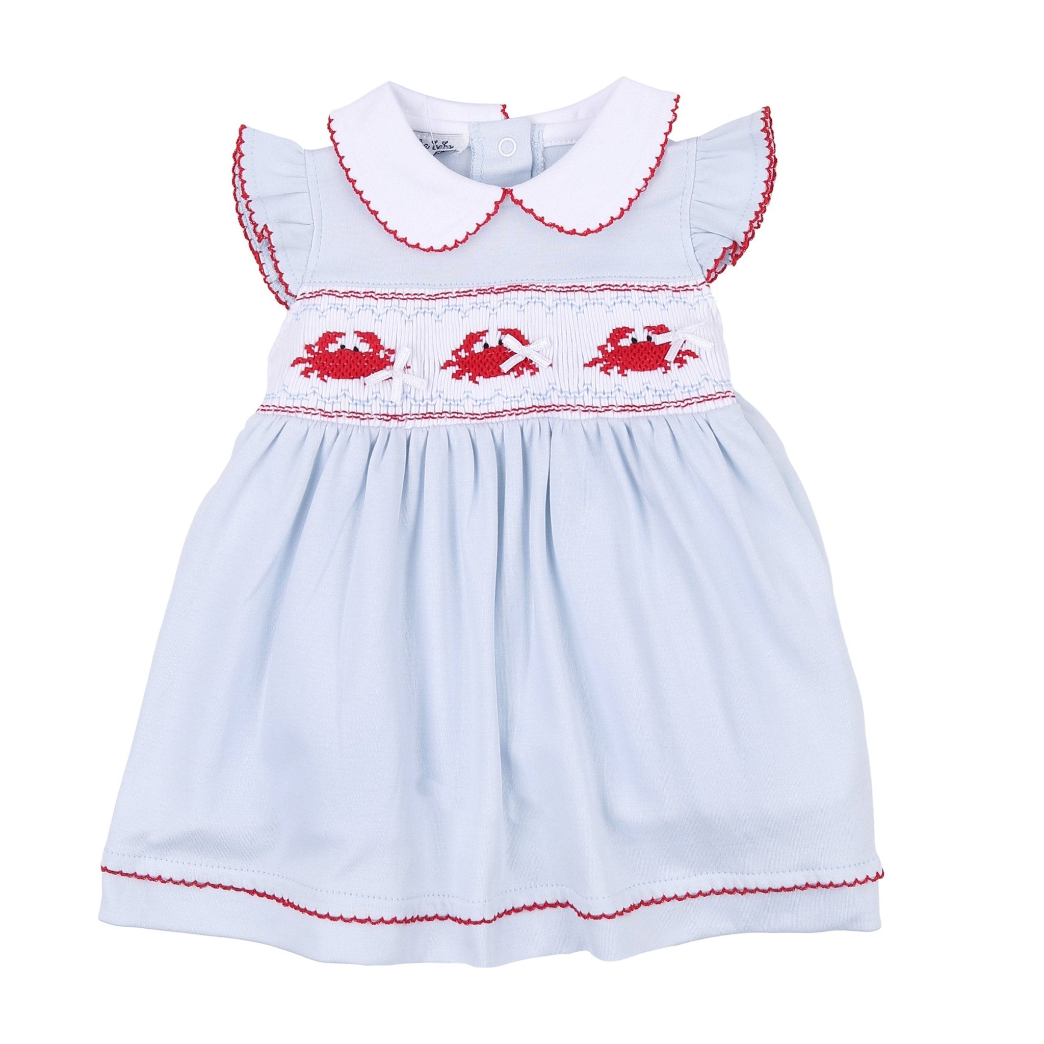 Crab Classics Smocked Dress - Magnolia BabyDress