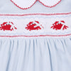 Crab Classics Smocked Girl Gown - Magnolia BabyGown