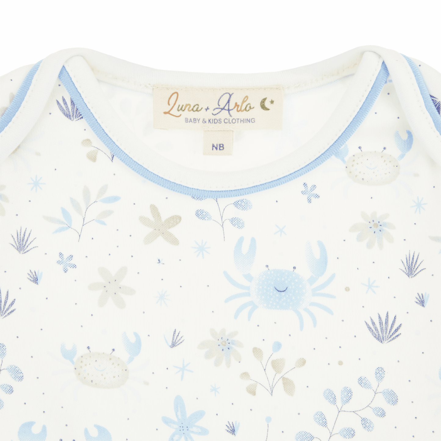 Crabby Cove Bodysuit - Sky - Magnolia BabyBodysuit