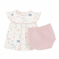Crabby Cove Diaper Cover Set - Dusty Rose - Magnolia BabyDiaper Cover