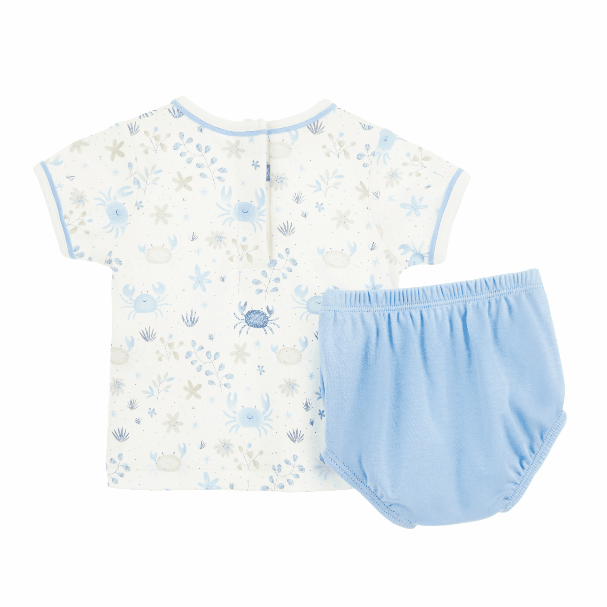 Crabby Cove Diaper Cover Set - Sky - Magnolia BabyDiaper Cover