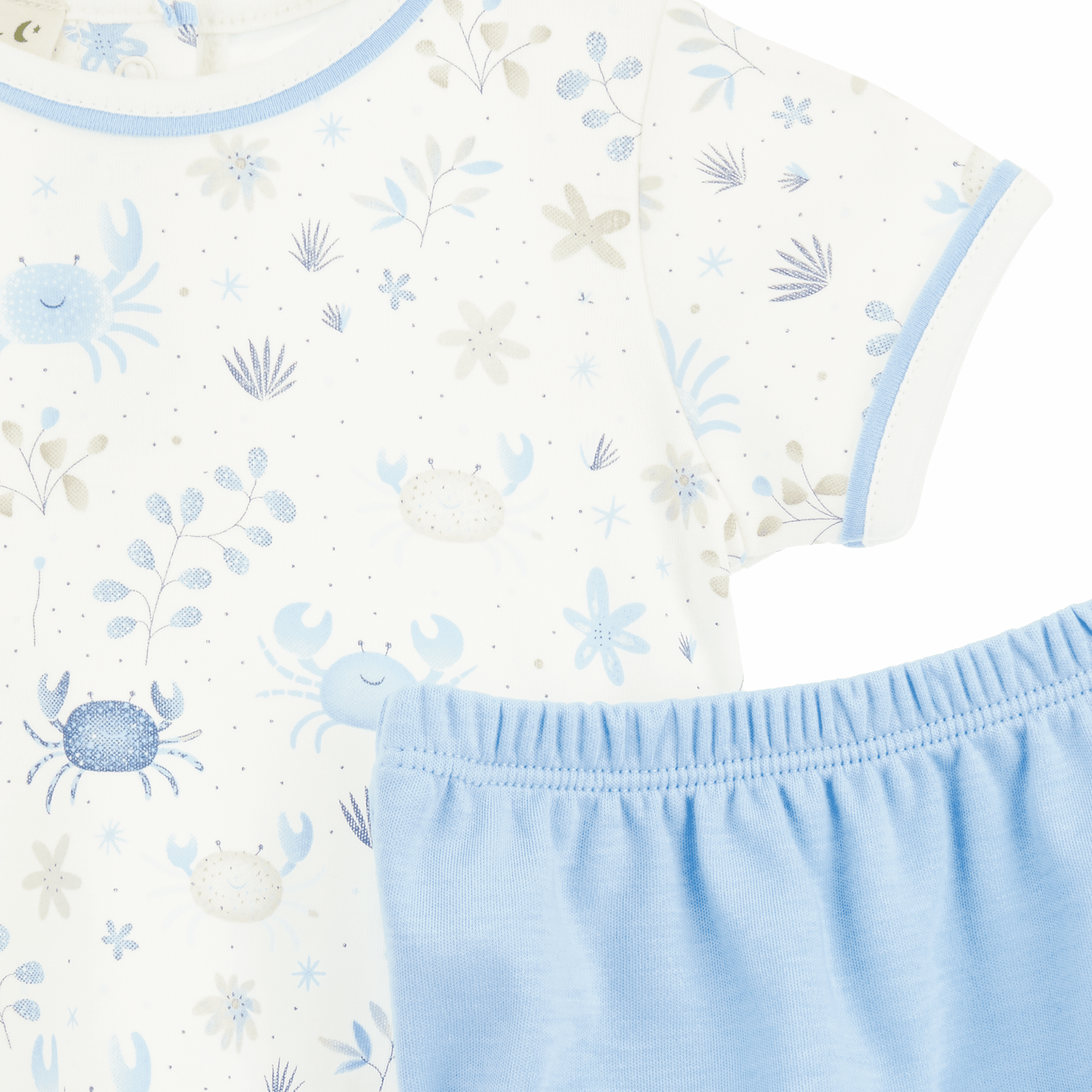 Crabby Cove Diaper Cover Set - Sky - Magnolia BabyDiaper Cover