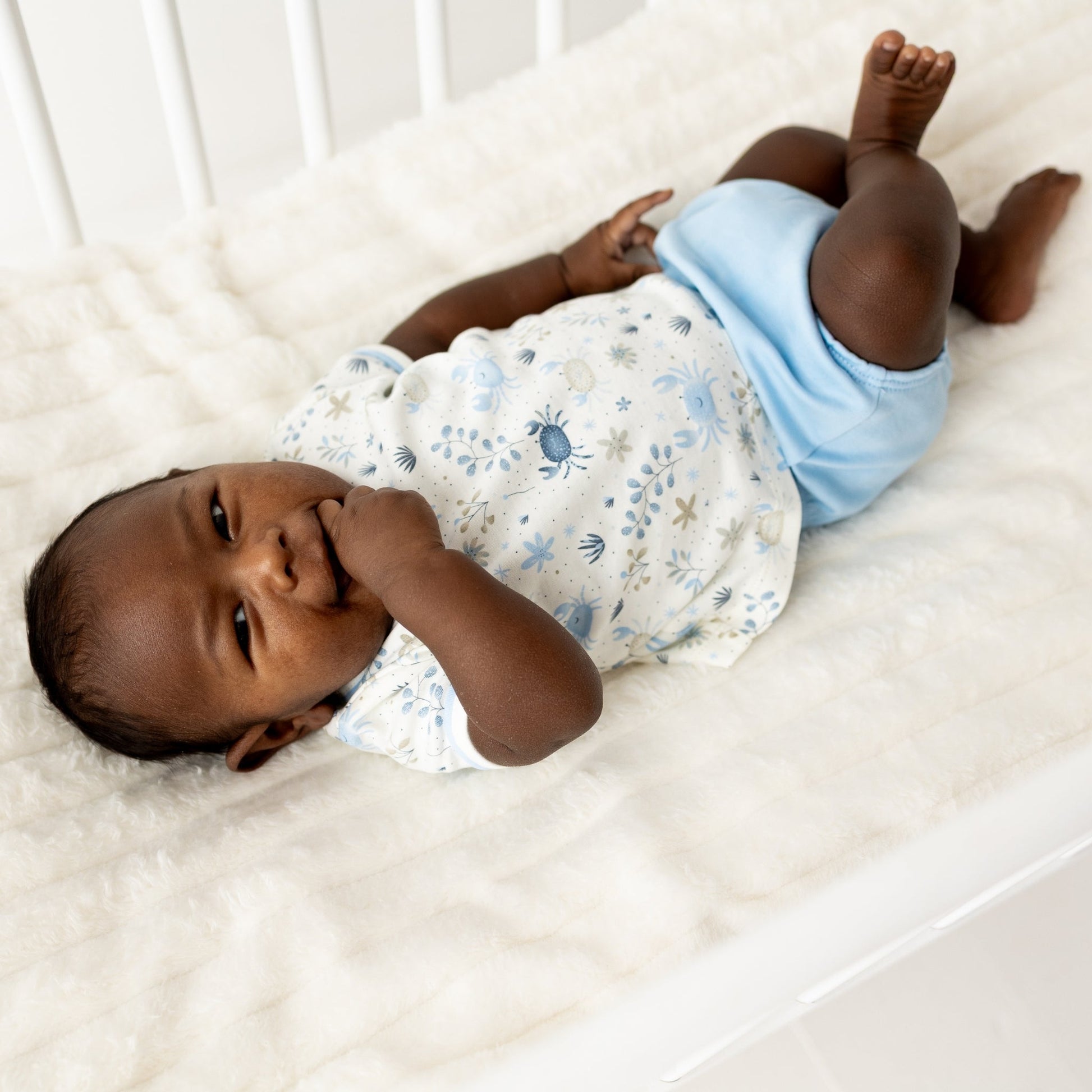 Crabby Cove Diaper Cover Set - Sky - Magnolia BabyDiaper Cover